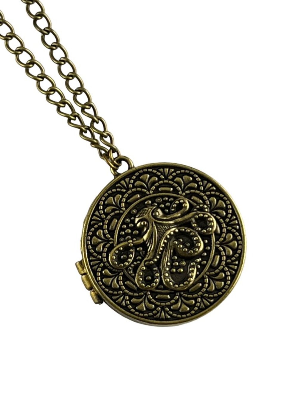 Vintage Octopus Locket Necklace Steampunk Filigree — Magnetic Closure